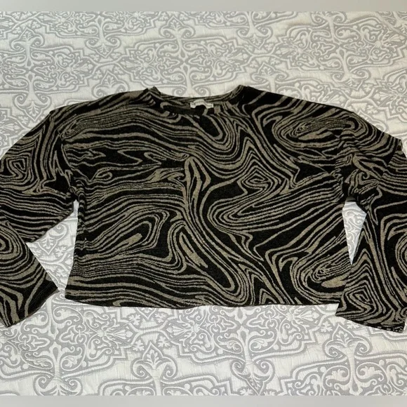 Cropped knit top - Picture 3 of 6